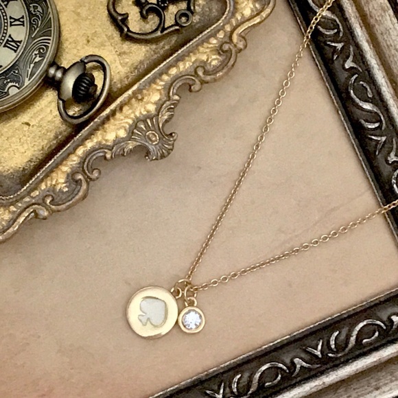 KATE SPADE • Spot The Spade Necklace - Picture 11 of 11